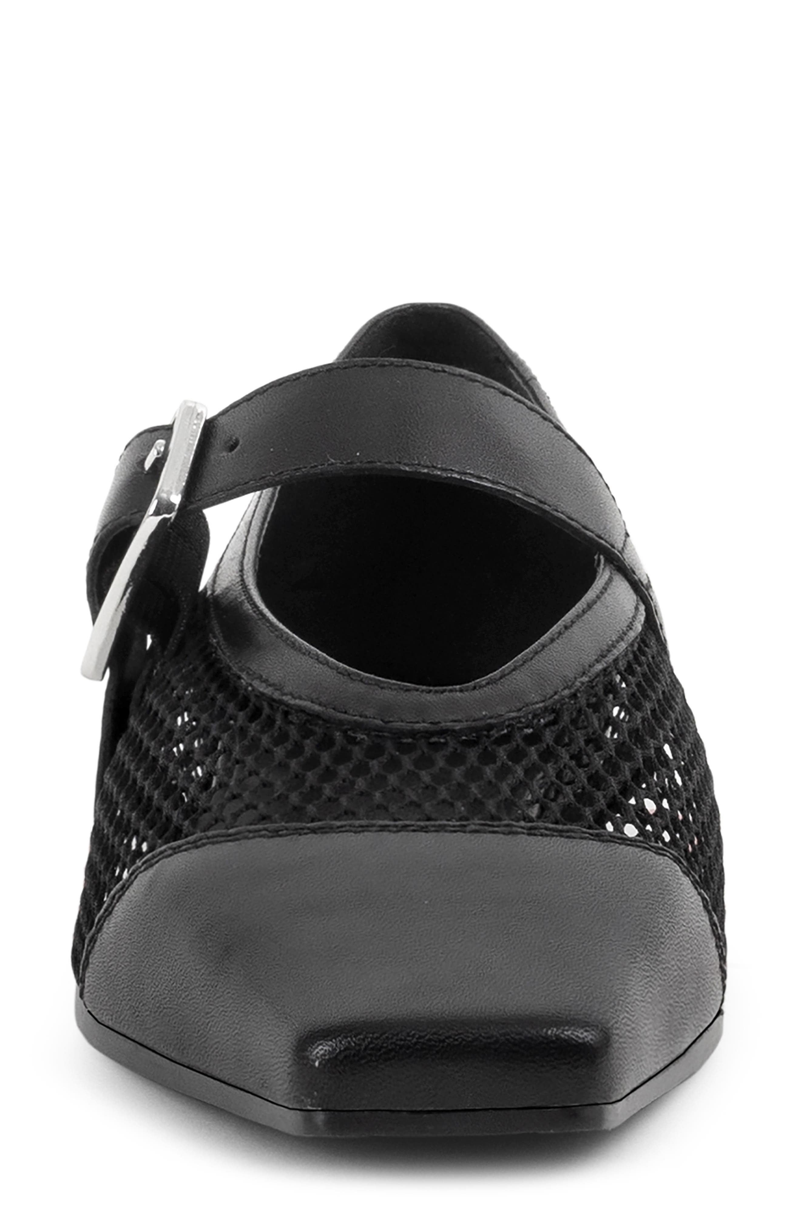 Vagabond Shoemakers Wioletta Mesh Mary Jane Flat, Alternate, color, Black