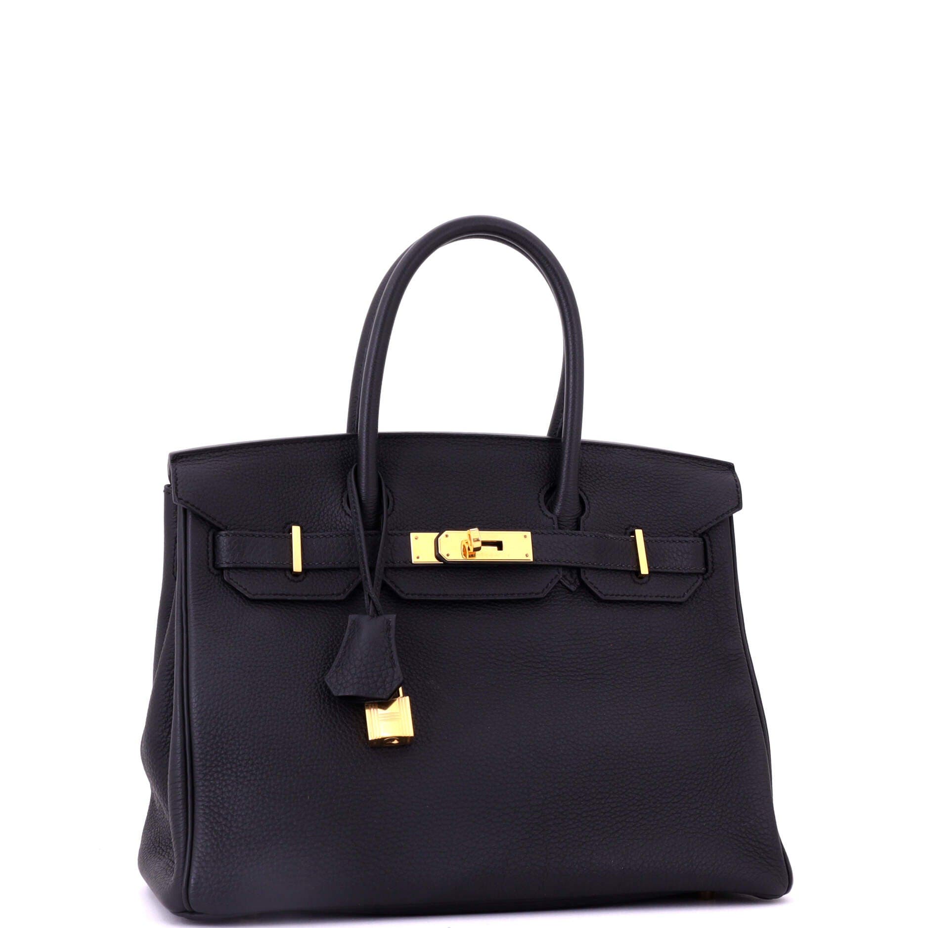 Pre-Owned Hermes Birkin Handbag Grey Togo with Gold Hardware 30, Alternate, color, Plomb