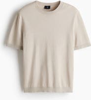 H&M Slim Fit Knitted T-shirt