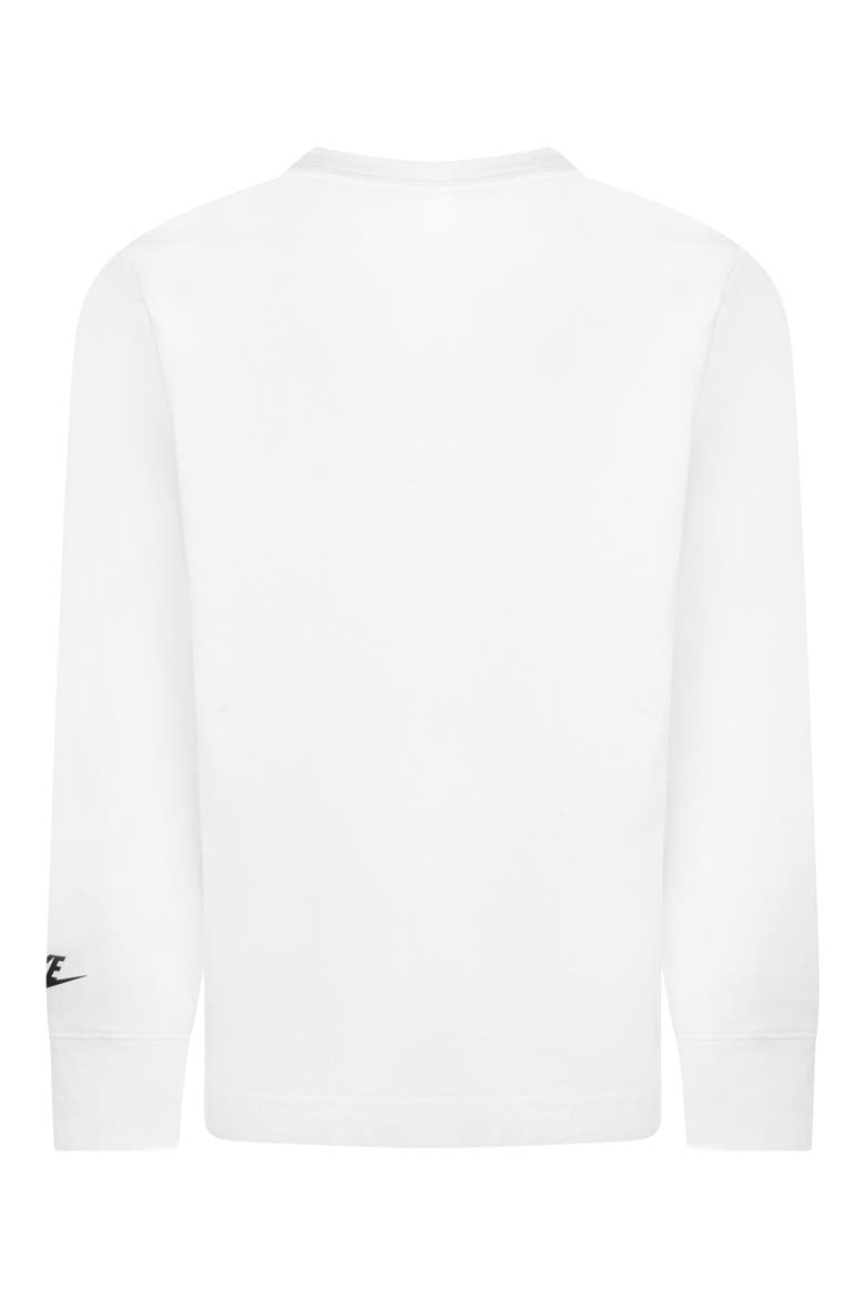 Kids' Snowscape Long Sleeve Graphic T-Shirt, Alternate, color, WHITE