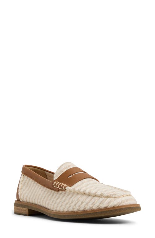 Sperry Seaport Penny Loafer In White
