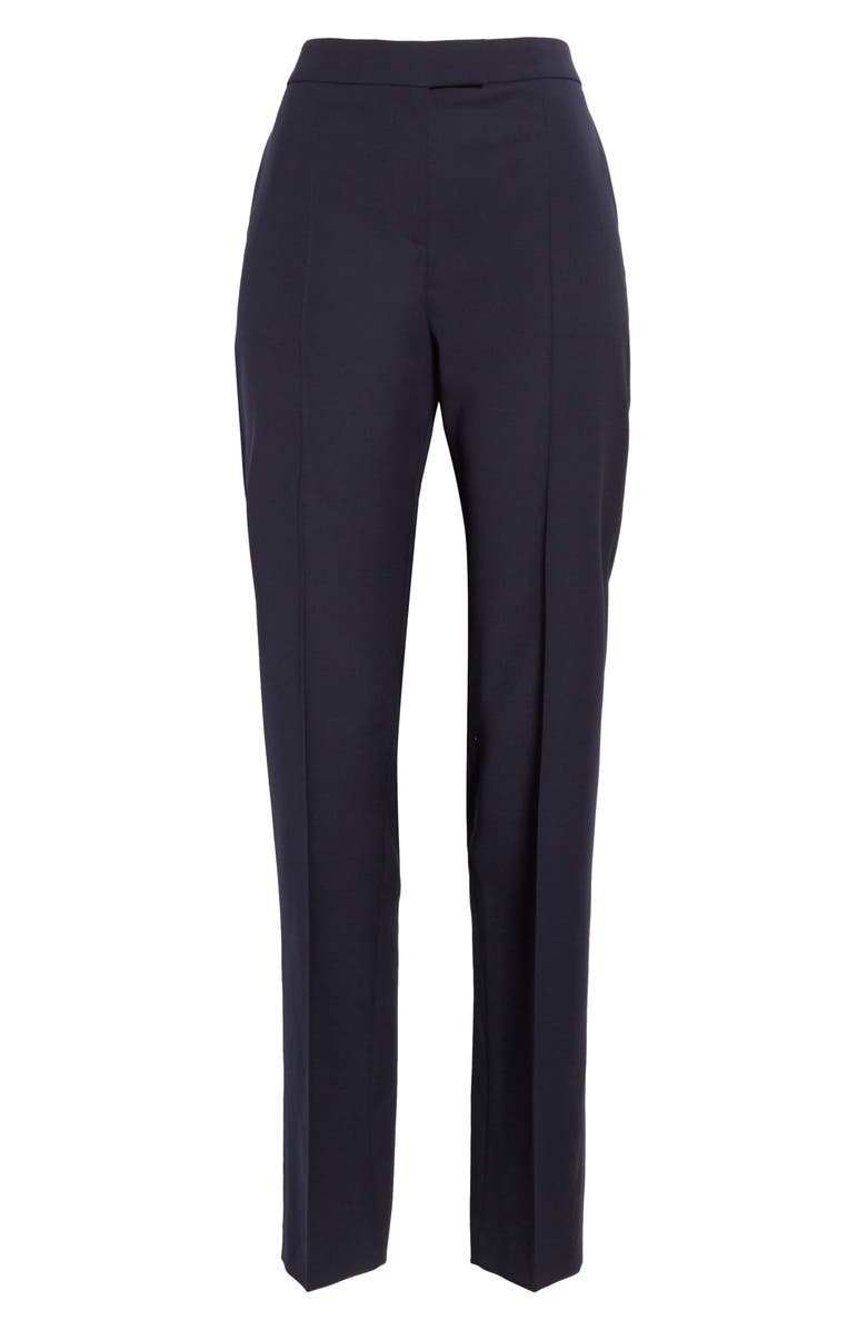 BOSS Tewah 1 Straight Leg Stretch Wool Pants, Alternate, color, 