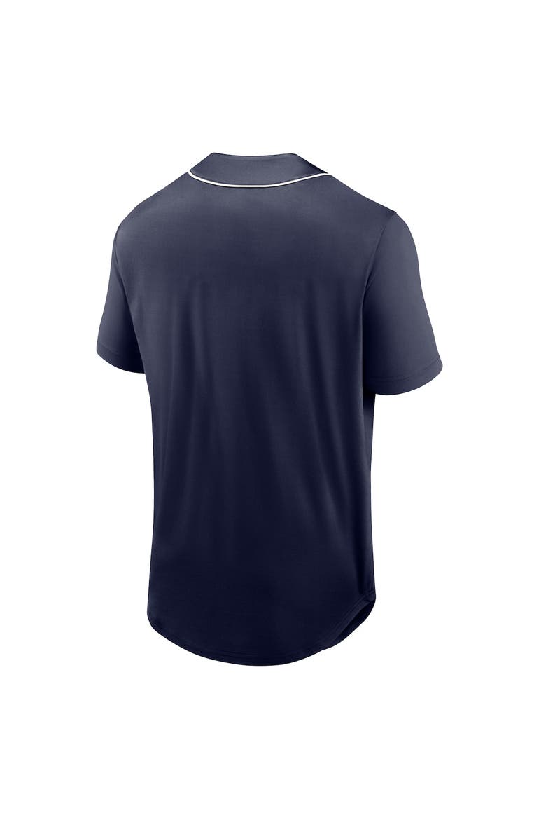 Men's Fanatics Navy Paris Saint-Germain Oversized Baseball Jersey, Alternate, color, Navy