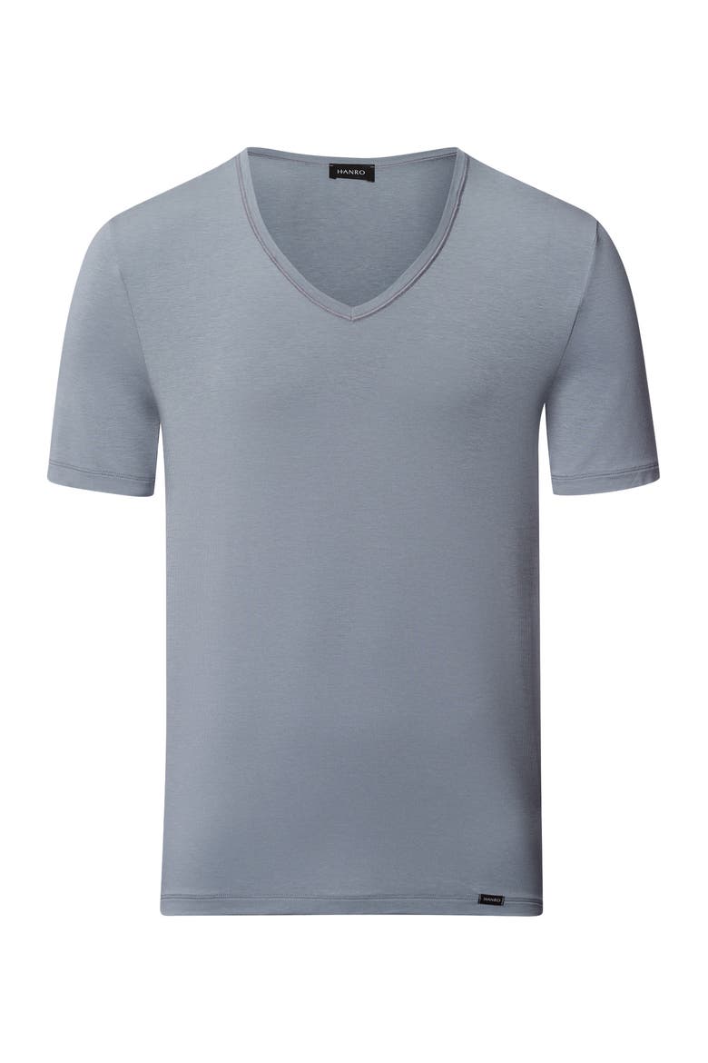 Natural Function V-Neck T-shirt, Main, color, Cliff Grey