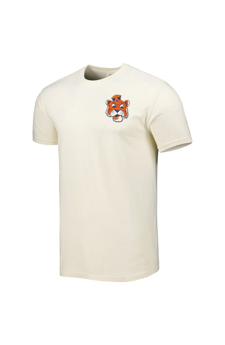 IMAGE ONE Men's Cream Auburn Tigers Vault Vintage Comfort Color T-Shirt, Alternate, color, 