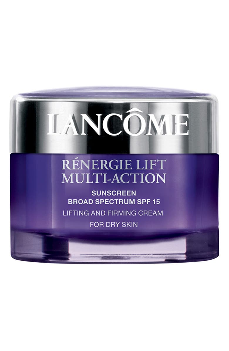 Lancôme Rénergie Lift Multi Action Moisturizer Cream SPF 15 for Dry Skin, Main, color, 