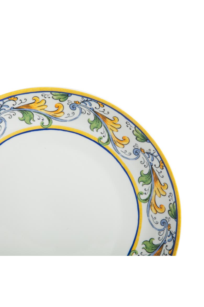 Sur La Table Arbor Days 12-Piece Decorated Ceramic Dinnerware Set, Alternate, color, Ivory