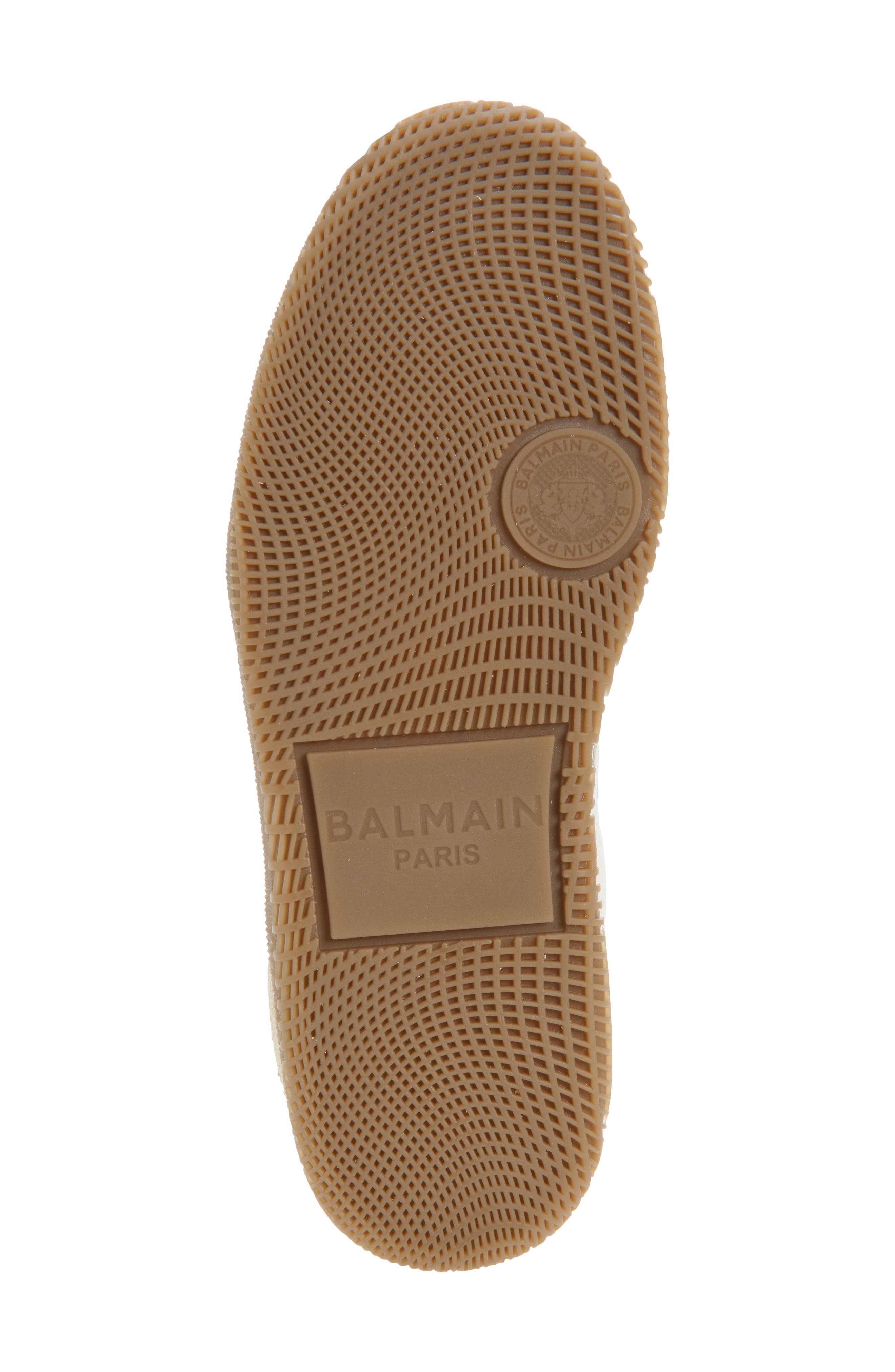 Balmain Swan Trainer Sneaker, Alternate, color, 0Da Cream