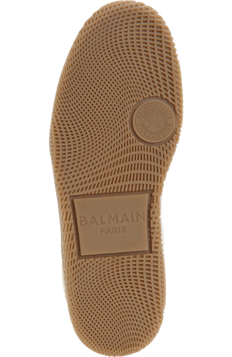 Balmain Swan Trainer Sneaker, Alternate, color, 0Da Cream