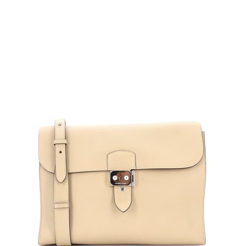 Pre-owned Hermes Hermes Sac A Depeches Messenger Bag Verso Evergrain 29