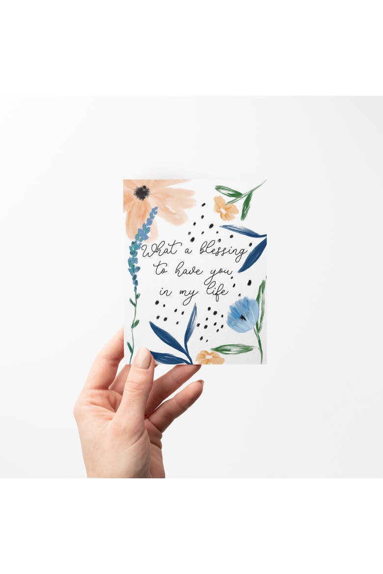 Love/Friendship Greeting Card Pack (3ct) "What A Blessing To Have You In My Life", Alternate, color, Multi-Pack