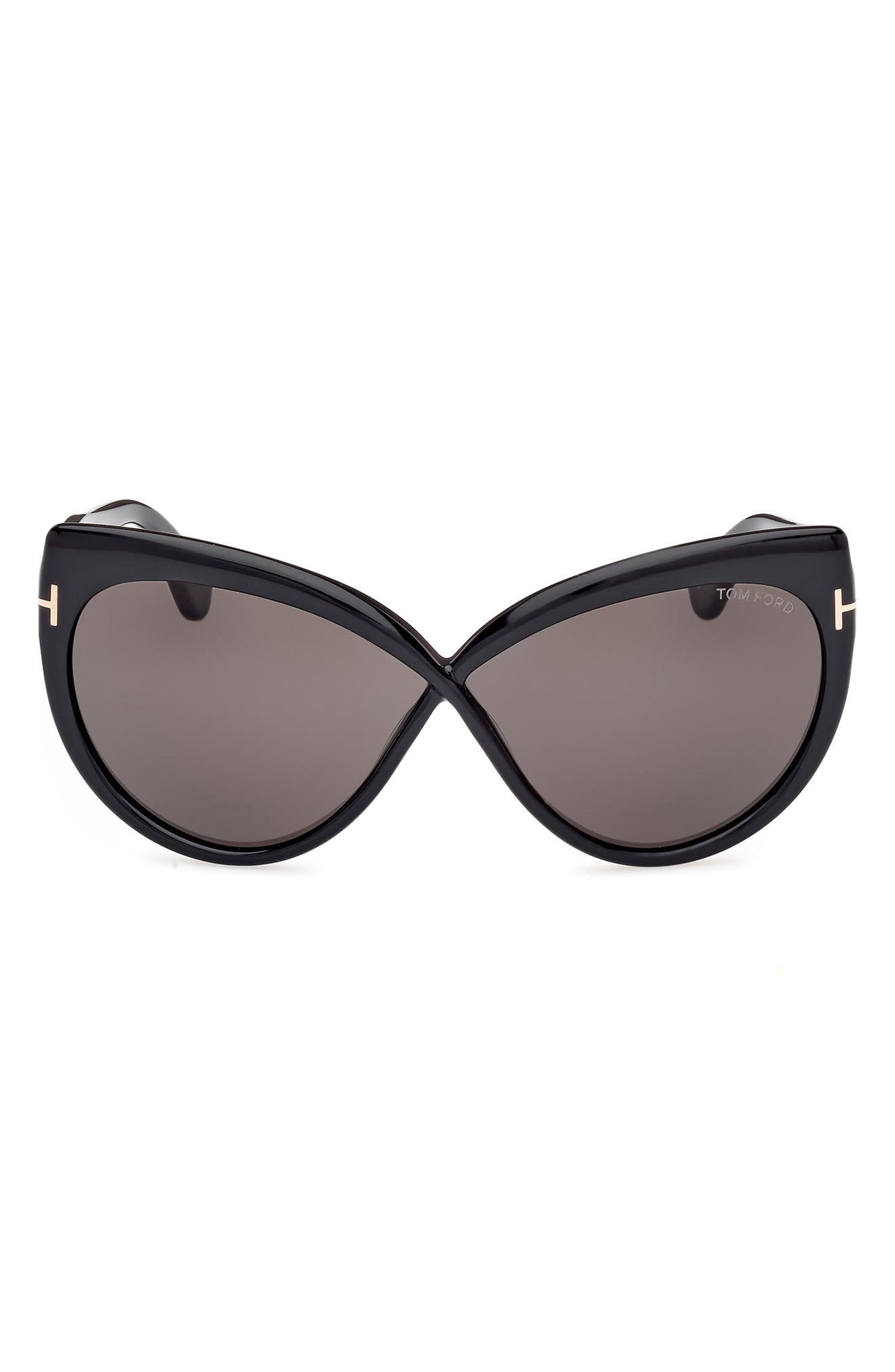 TOM FORD 65mm Butterfly Sunglasses