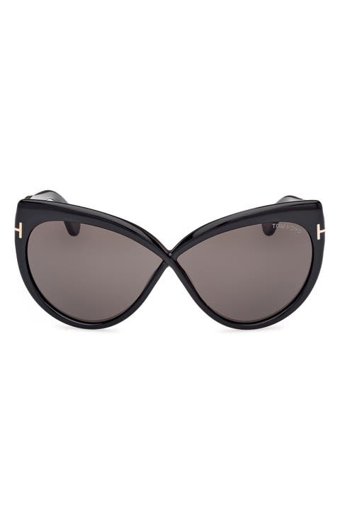 65mm Butterfly Sunglasses