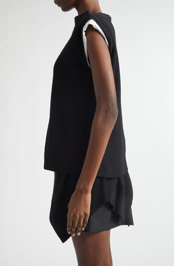 Sacai Suiting X Knit Dress | Nordstrom