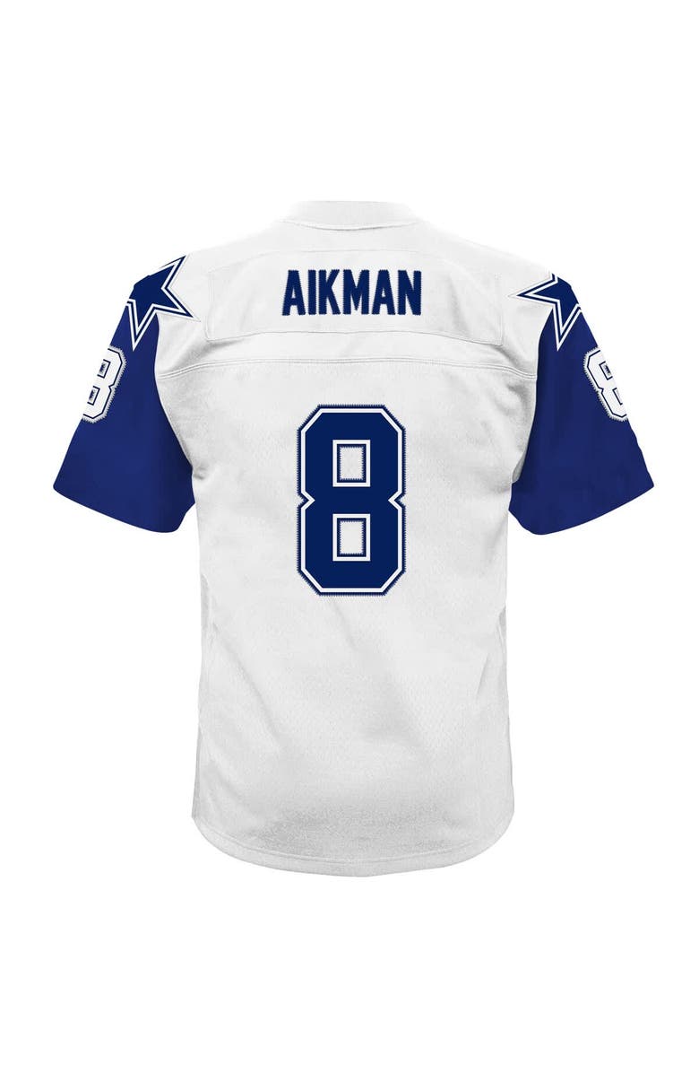 Mitchell & Ness Youth Mitchell & Ness Troy Aikman White Dallas Cowboys 1994 Alternate Legacy Jersey, Alternate, color, White
