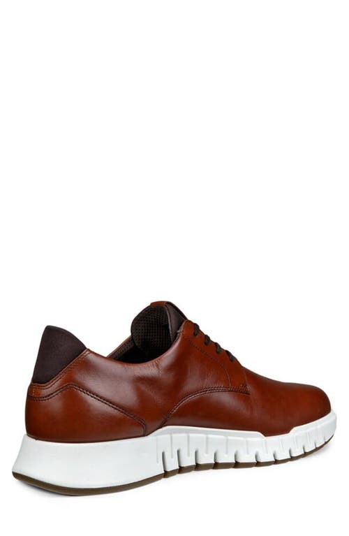 Ecco Gruuv Hybrid Derby In Mink/mocha