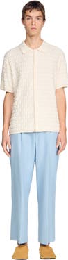 SANDRO Terry knit shirt