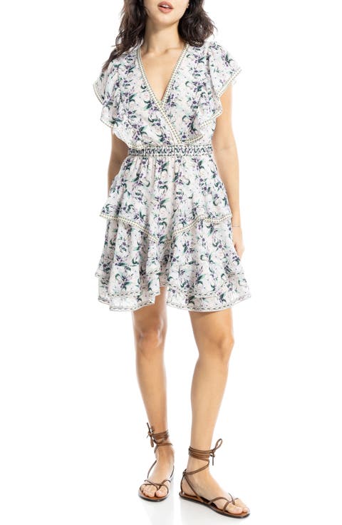Floral Ruffle Minidress
