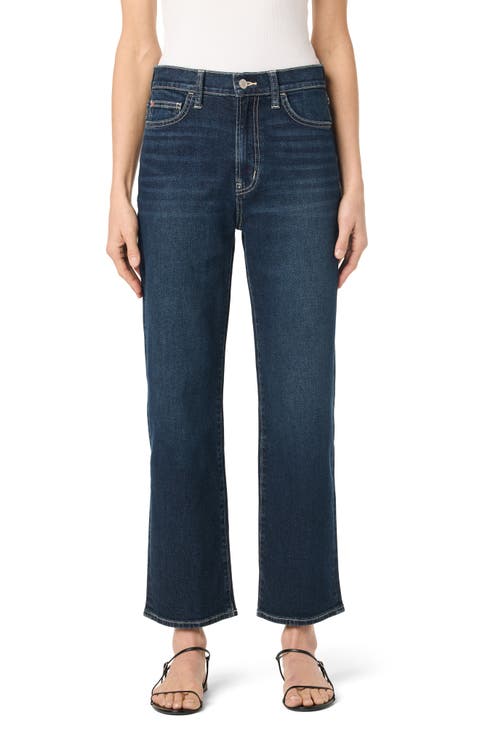 Noa High Waist Ankle Straight Leg Jeans (Melodrama)