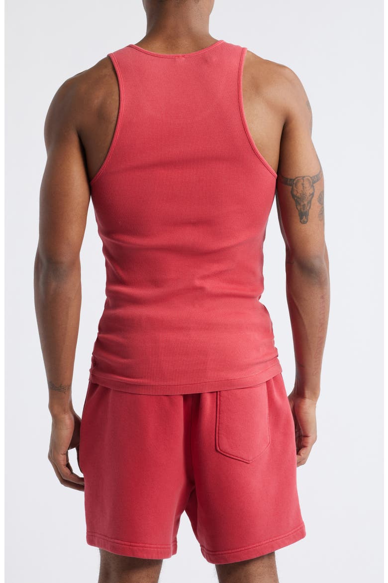 Malibu Cotton Rib Tank, Alternate, color, VINTAGE CHERRY