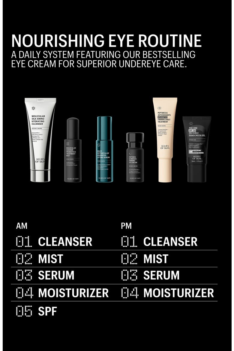 Peptides & Omegas Firming Eye Cream, Alternate, color, NO COLOR