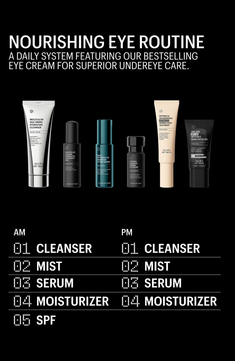 ALLIES OF SKIN Peptides & Omegas Firming Eye Cream, Alternate, color,