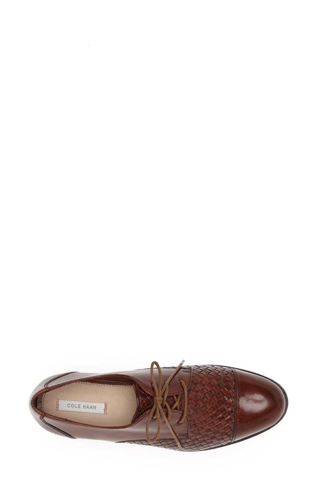 Cole Haan Leather Oxford, Alternate, color, 