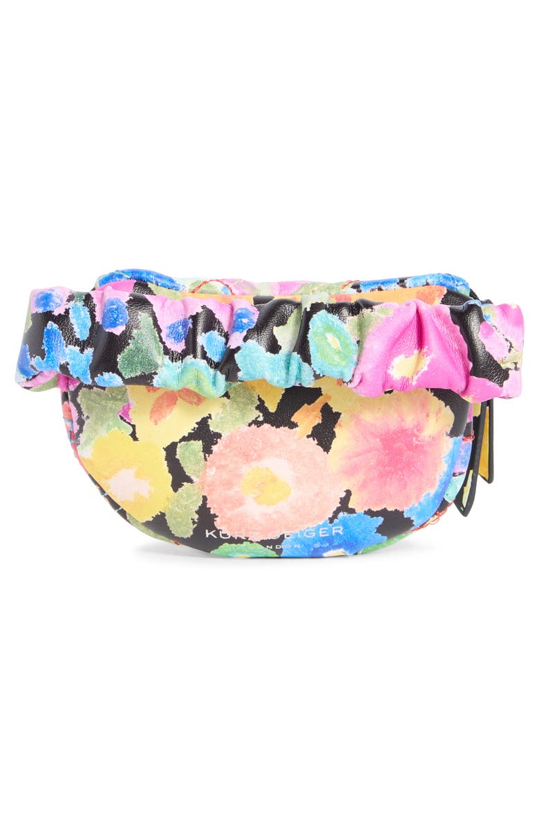 Kurt Geiger London Kensington Wristlet, Alternate, color, Black/ Other