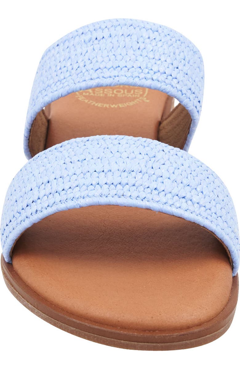 André Assous Galia Featherweights<sup>™</sup> Slide Sandal, Alternate, color, Blue
