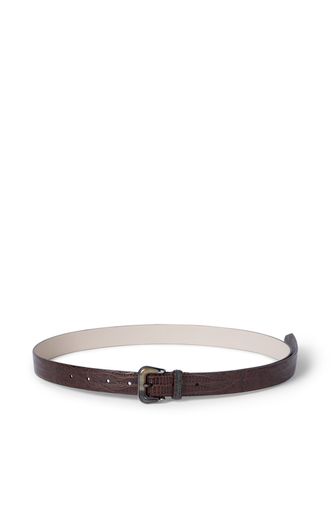 Calfskin belt