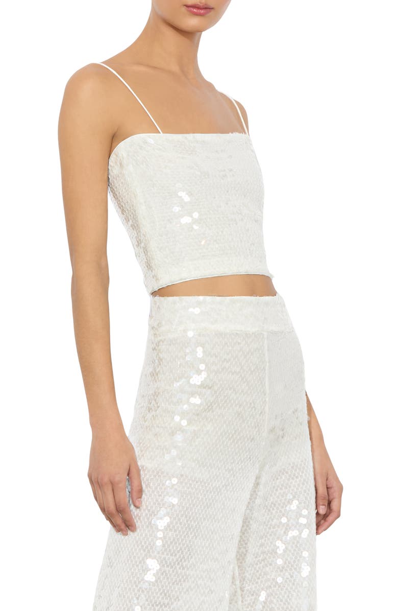 Alice + Olivia Ceresi Sequin Camisole, Alternate, color, 