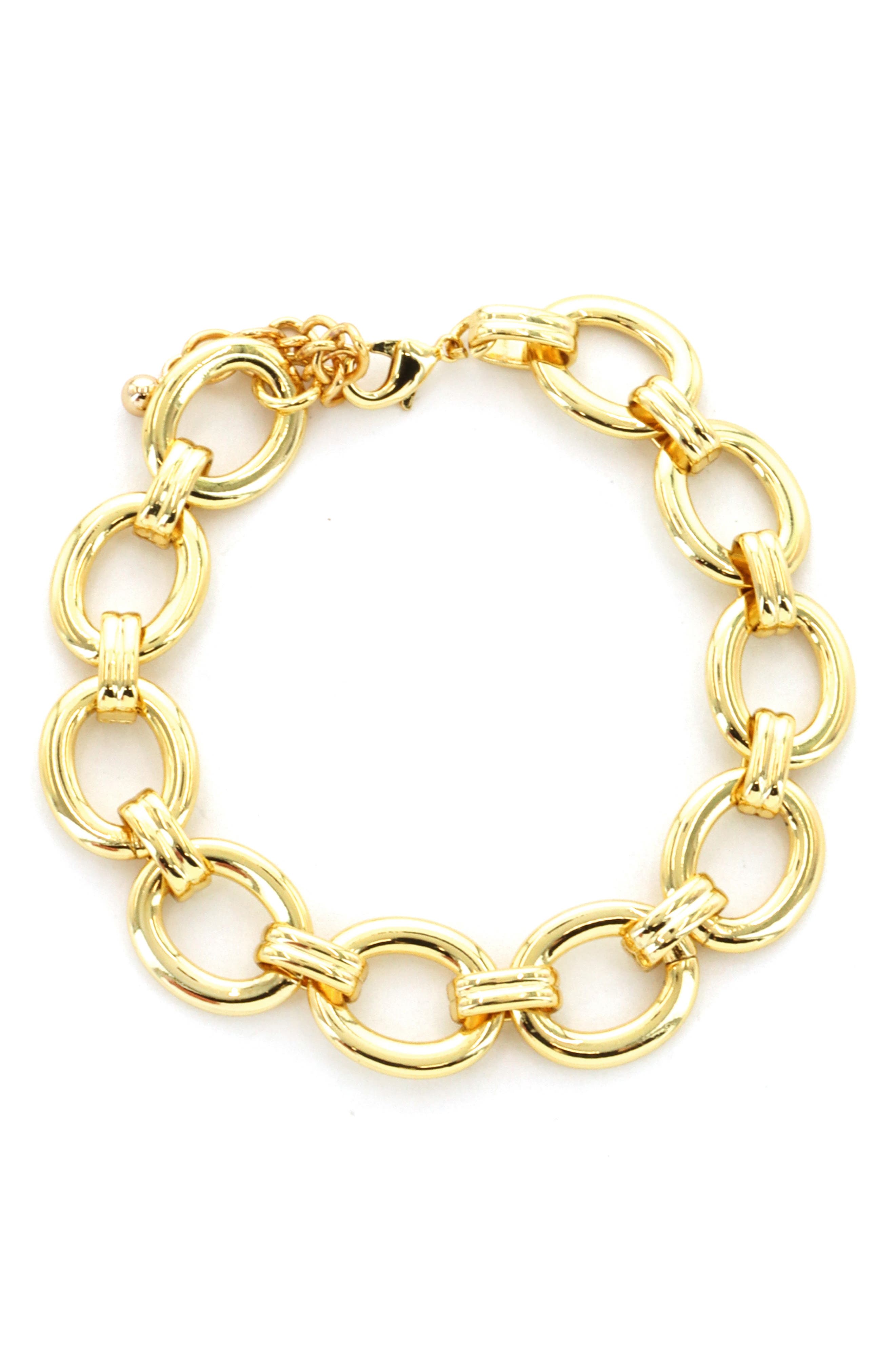 Panacea Circle Link Bracelet