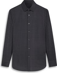 Bugatchi James OoohCotton® Check Print Button-Up Shirt