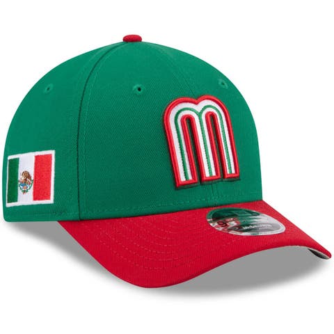 Men's New Era  Green/Red Mexico Baseball 2026 World Baseball Classic 9FORTY M-Crown Adjustable Hat