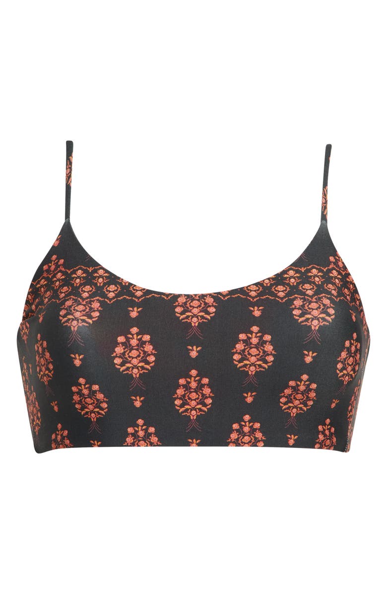 Maaji Ceci Reversible Bralette Bikini Top, Main, color, Black