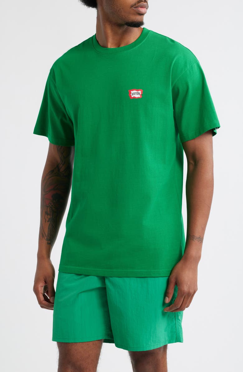 ICECREAM Diner Foods Graphic T-Shirt, Main, color, Jolly Green