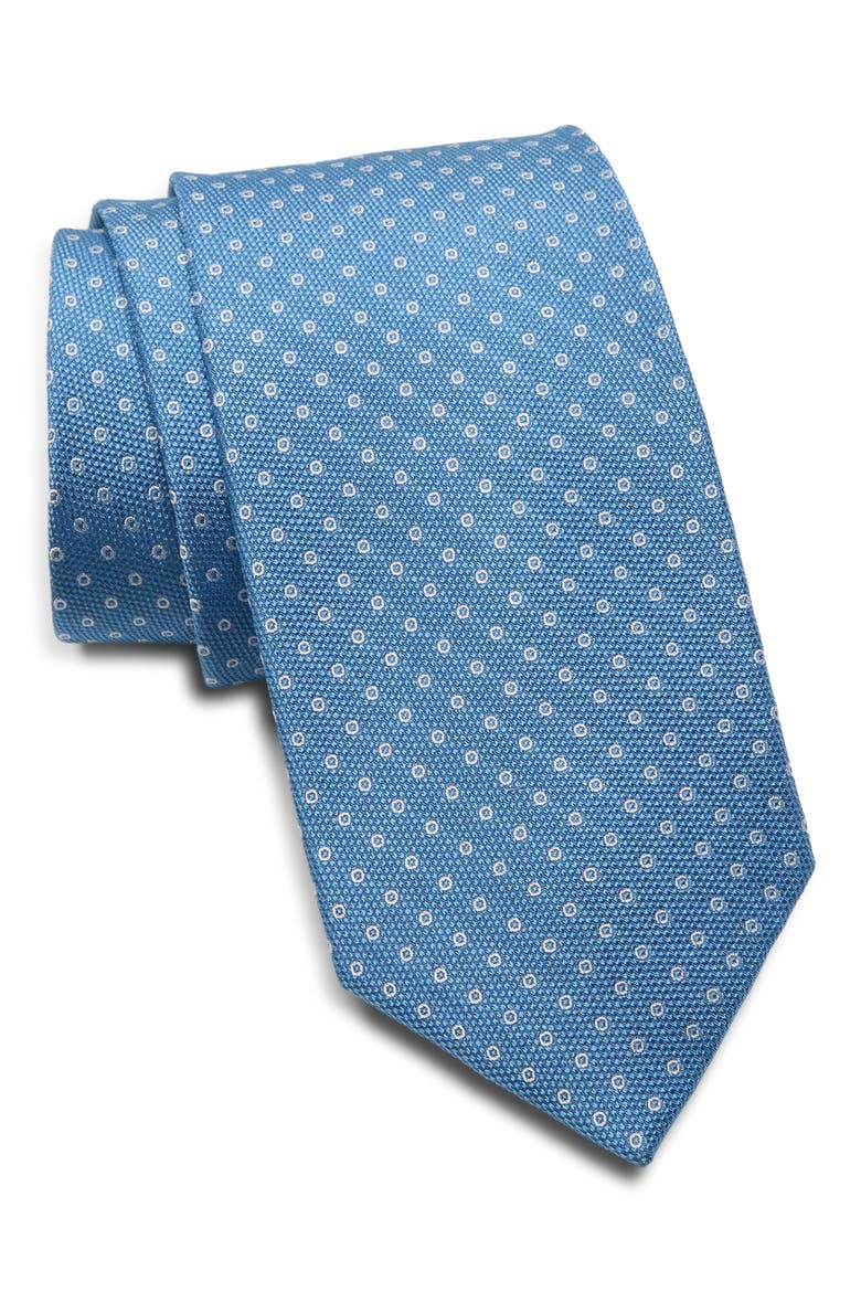 Grenache Dot Tie, Main, color, INDIGO