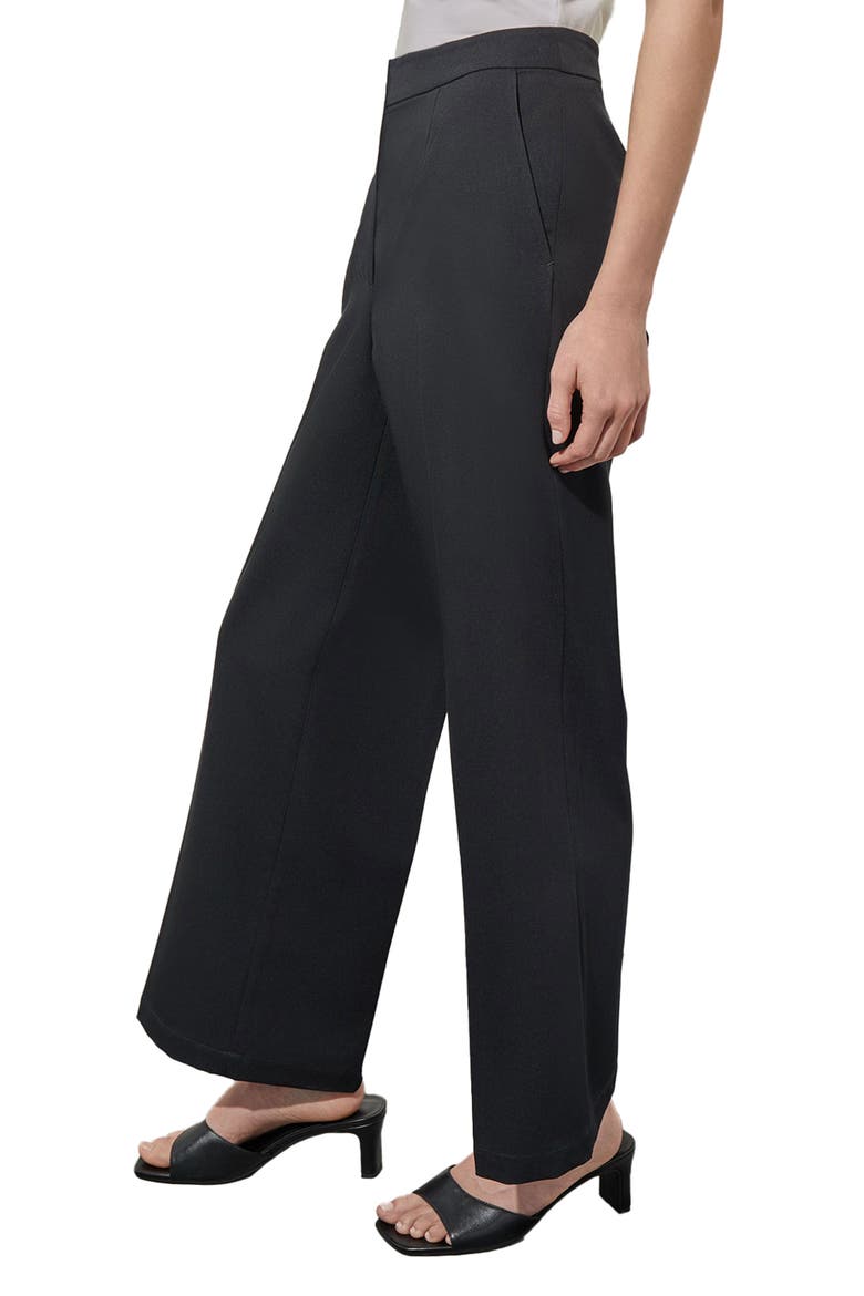 Wide Leg Pants, Alternate, color, BLACK