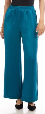 Karen Kane Wide Leg Satin Pants