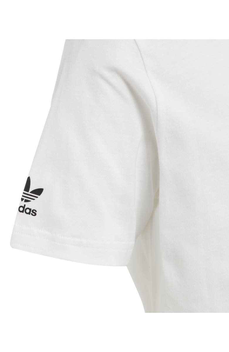 adidas Kids' Trefoil Logo Cotton Graphic Tee, Alternate, color,