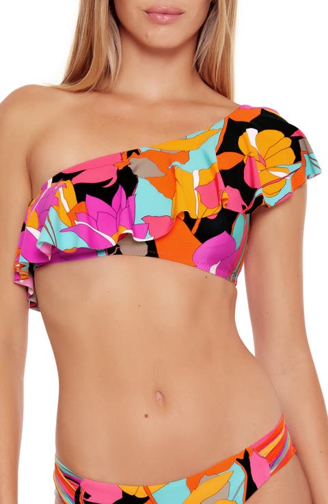 Gemini One-Shoulder Bikini Top