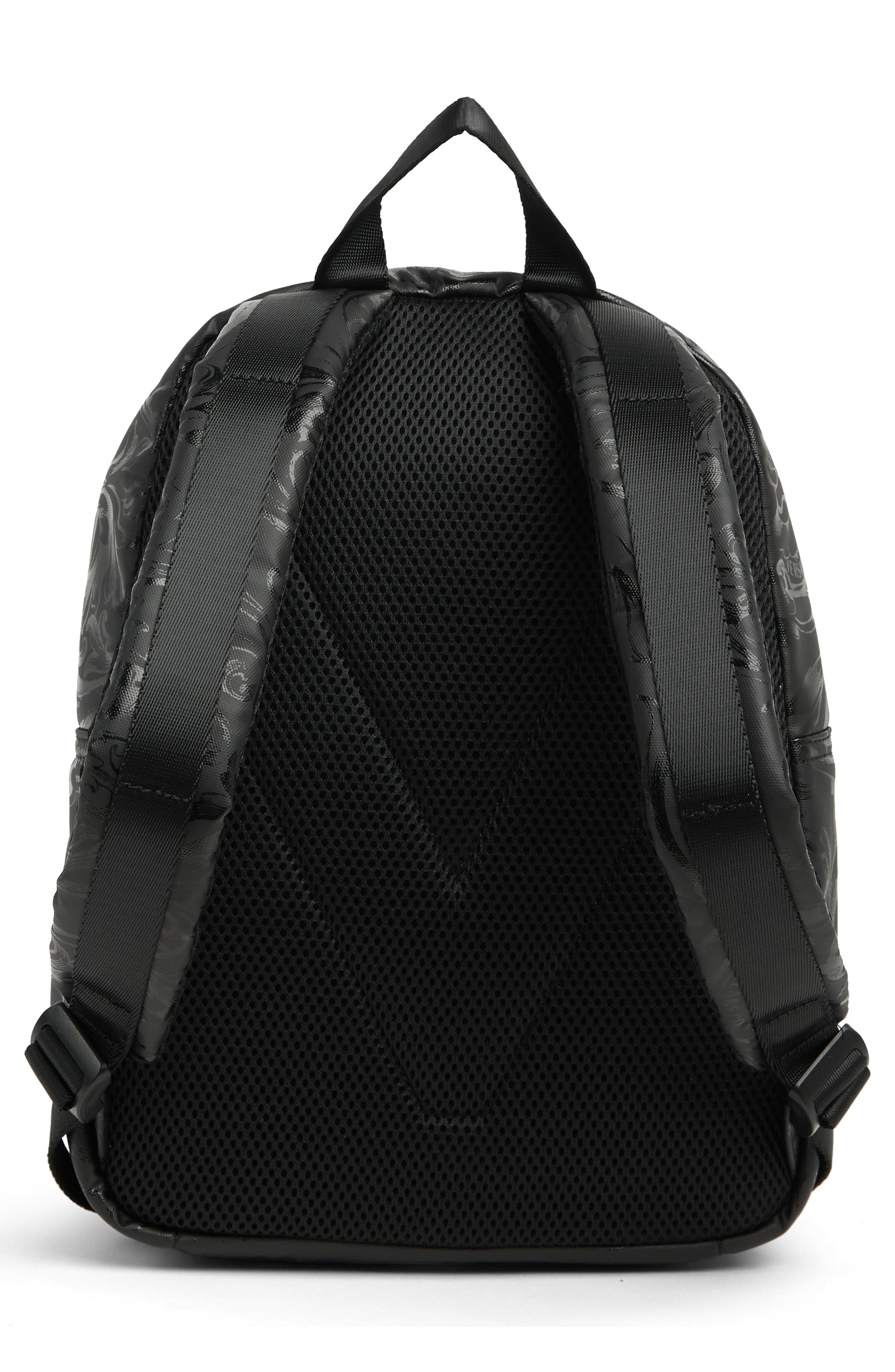 Versace Jeans Garland Swirl Backpack, Alternate, color, 