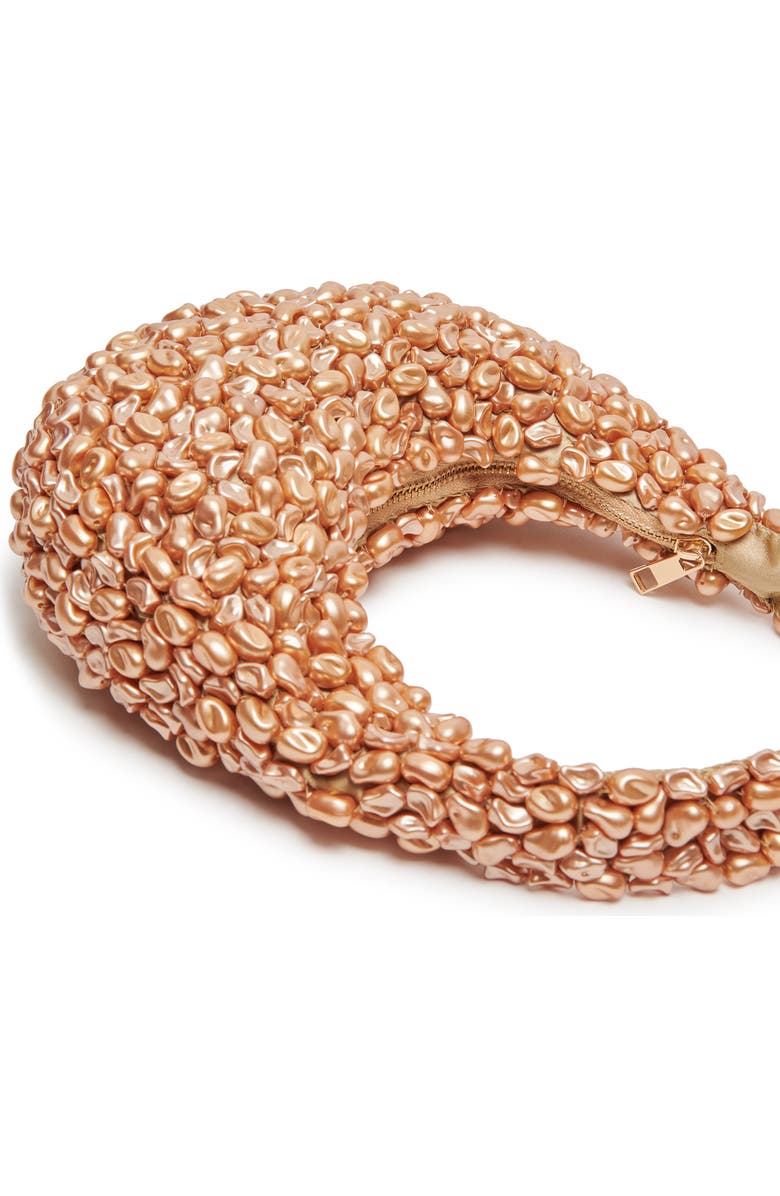 Dolce Vita Pearla Faux Pearl Shoulder Bag, Alternate, color, Gold