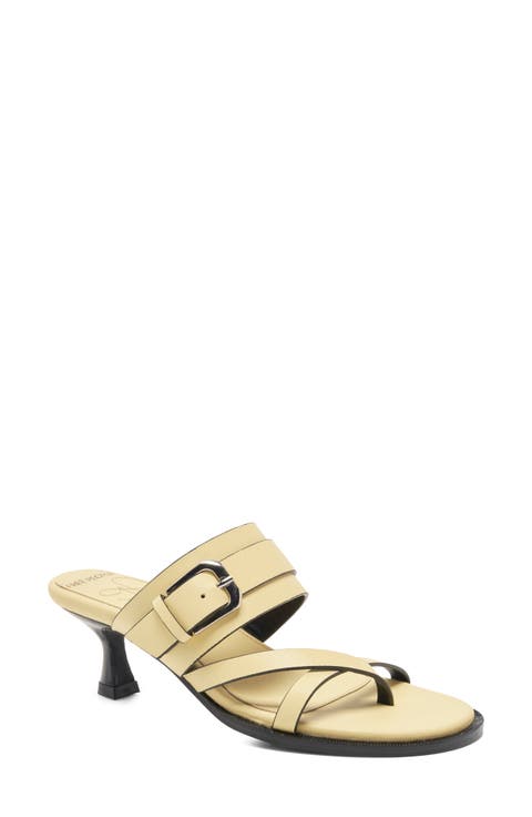 Belted Toe Loop Sandal (Women)