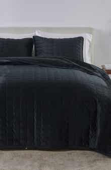 Woven & Weft Velvet Box Stitch Quilt Set