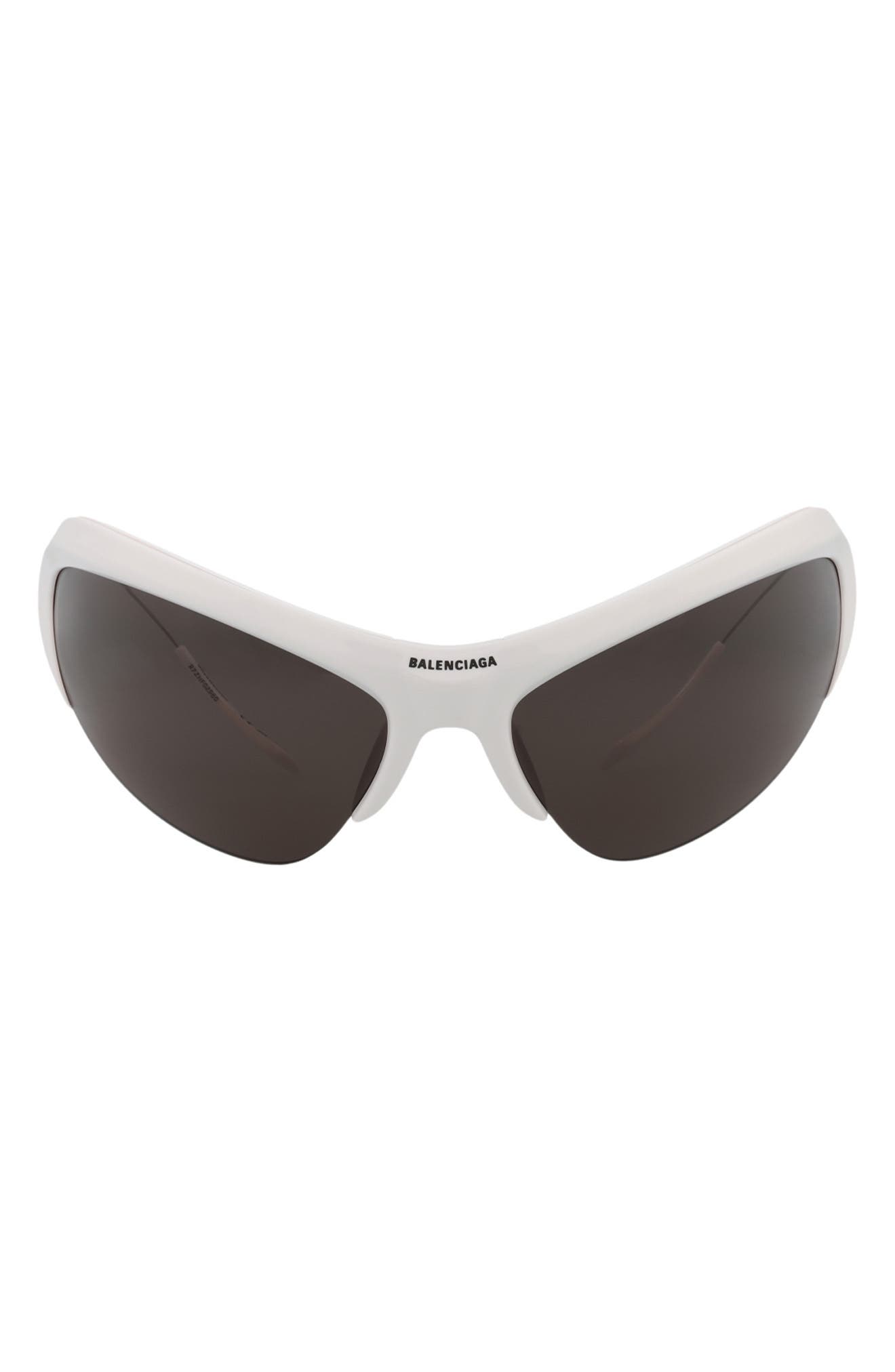 Balenciaga 91mm Oval Sunglasses