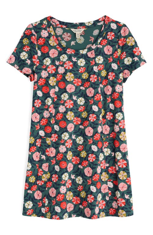 Seasalt Cornwall Floral Cotton Jersey Tunic In Multi