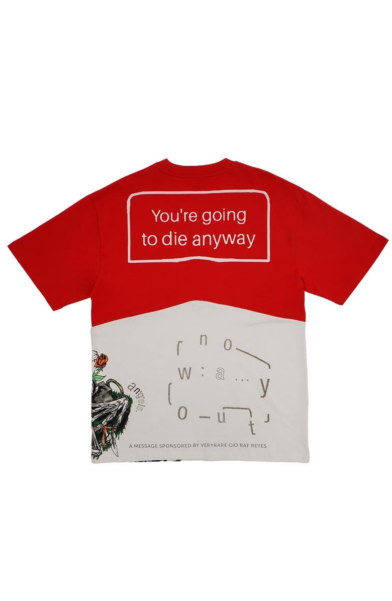 VERYRARE Life Is Pain Tee, Alternate, color, Red