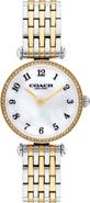 COACH Cary Crystal Bracelet Watch