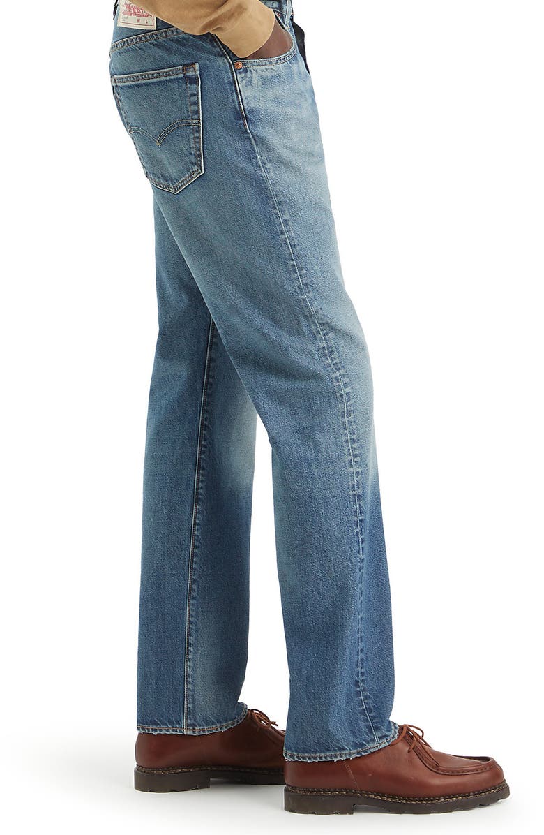 Levi's<sup>®</sup> 501<sup>®</sup> Original Straight Leg Jeans, Alternate, color, 